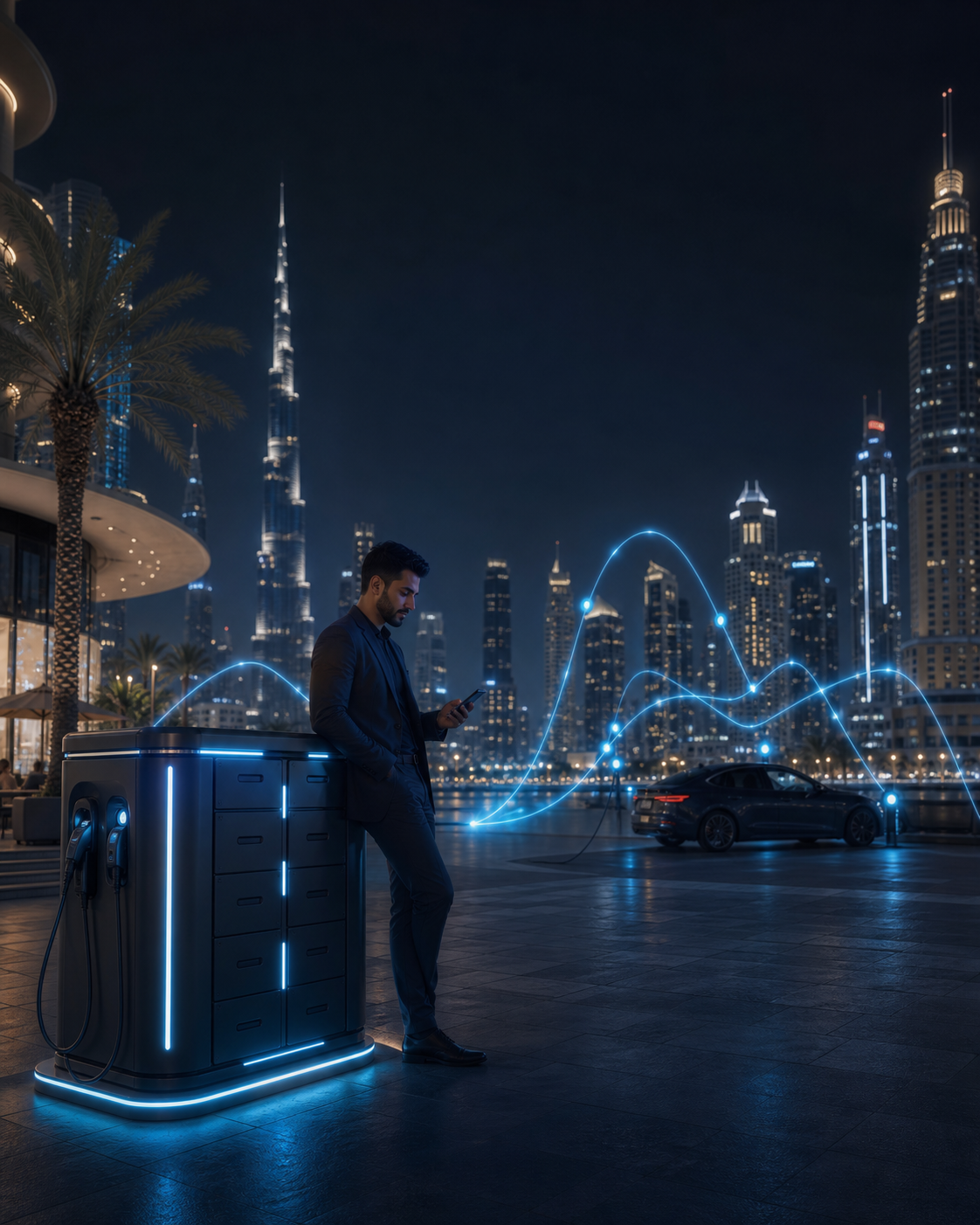 Soudian mobile energy node in a connected city