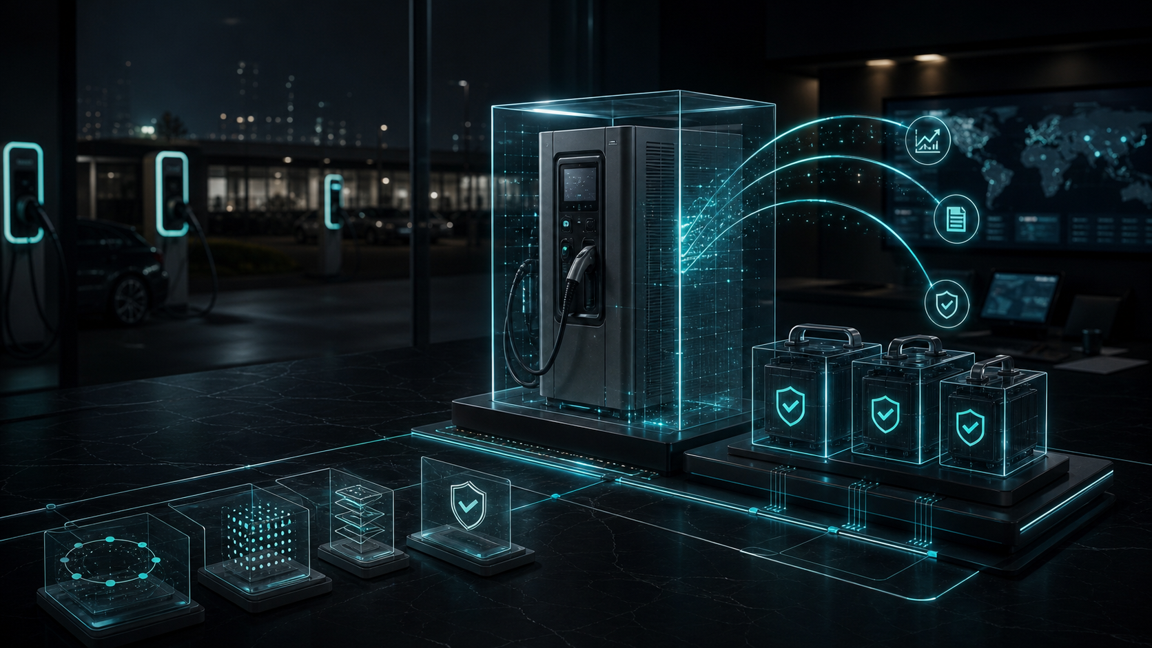 From charging cash flow to auditable real-world assets